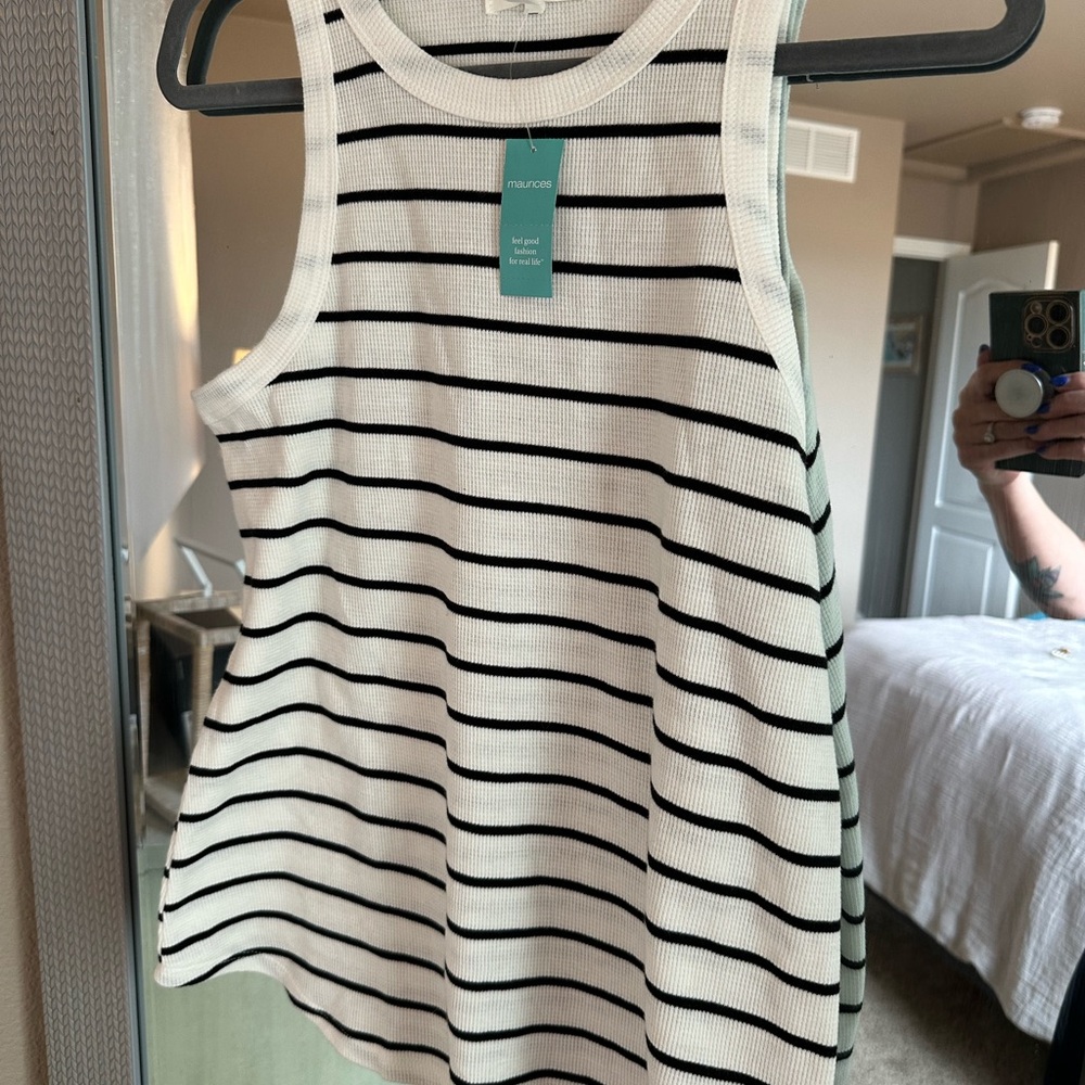 Maurices Striped Tank Top
